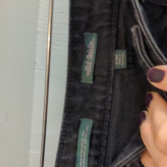 Wild Fable highest rise baggy jeans wide leg size 6/28 - Picture 5 of 10